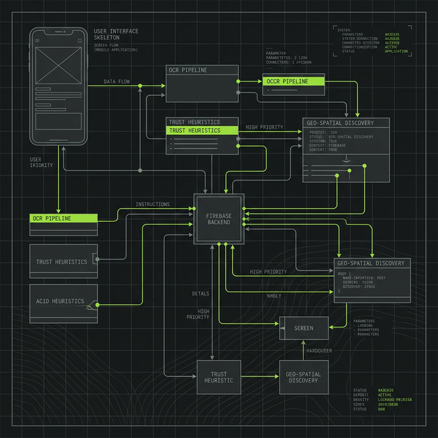 Extra Ticket product architecture diagram